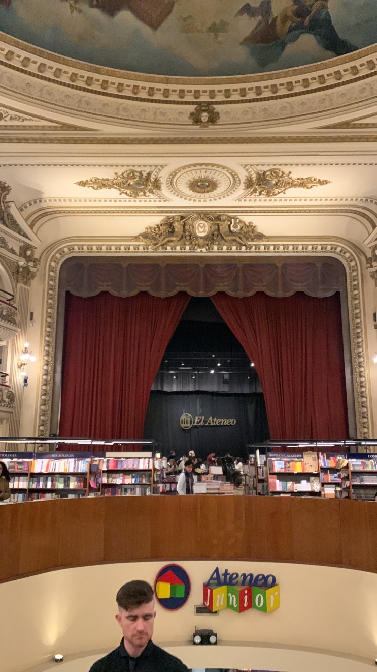  [부에노스아이레스시티투어] 세상에서 가장 우아하고 아름다운 서점, 엘 아테네오 El Ateneo