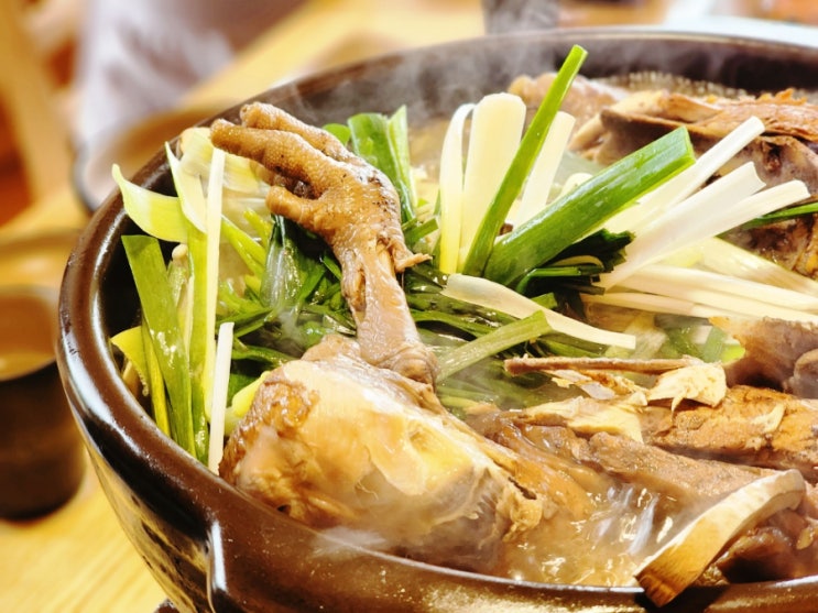  장작구이통닭이 맛있는 부안맛집 선은재 삼계탕 내돈내산