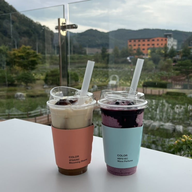  경북 영양 카페 로투스 그리고 삼지 수변공원