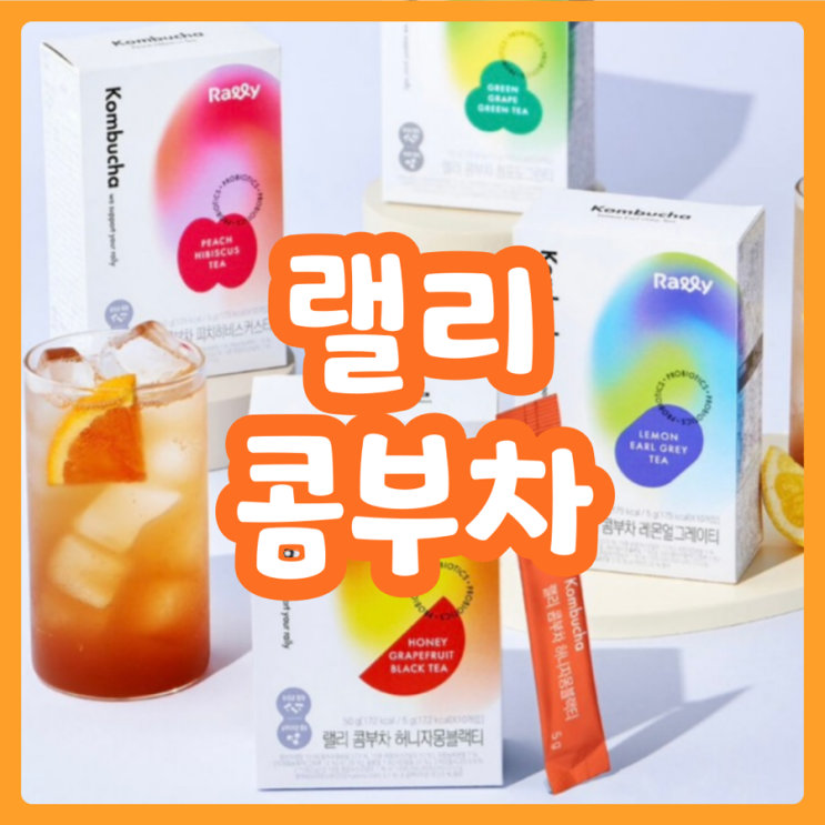  [윙잇] 랠리 콤부차 4종 | 다이어트 음료 추천!! 윙잇콤부차 추천!!!