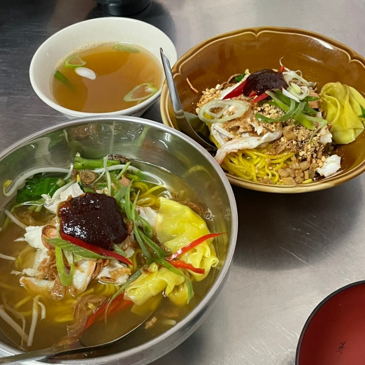  [푸켓여행] 쏨짓국수 에그누들(바미)!