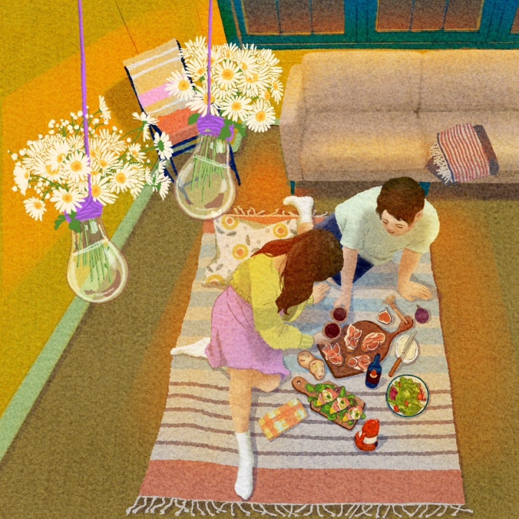  와인이 생각나던 가을 밤