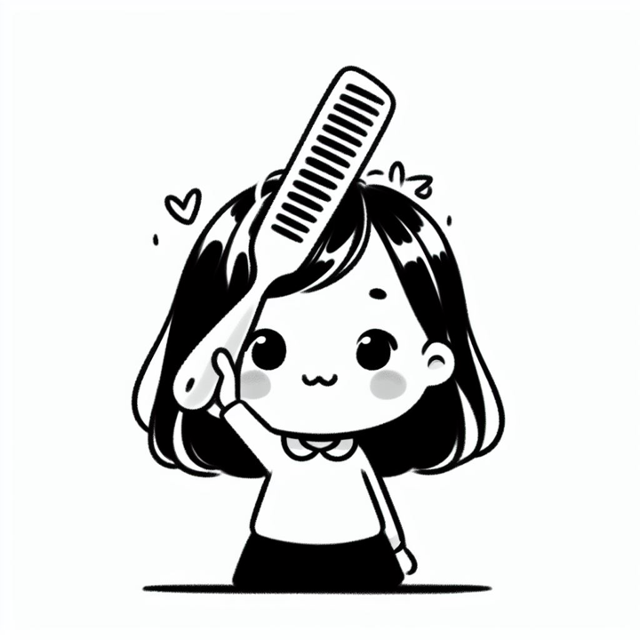  가르마를 바꿔라