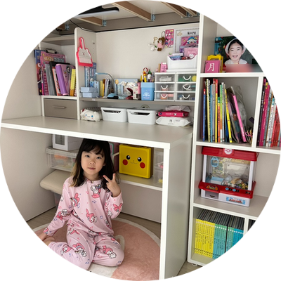 여아방꾸미기 다이소 책상정리 정리함 추천템 아이쇼파 에보니아 벙커침대