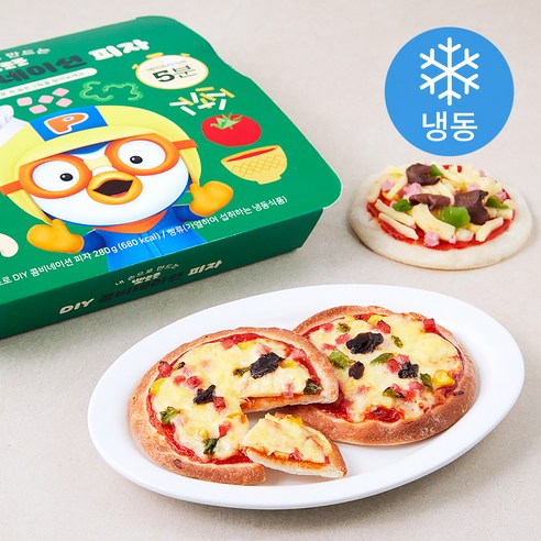  뽀로로 DIY 콤비네이션피자 (냉동) 280g의 제품 사용 후기