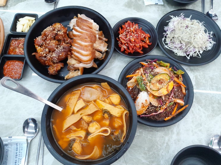  순천 강산에칡족발보쌈 불족발 정말 맛있어요