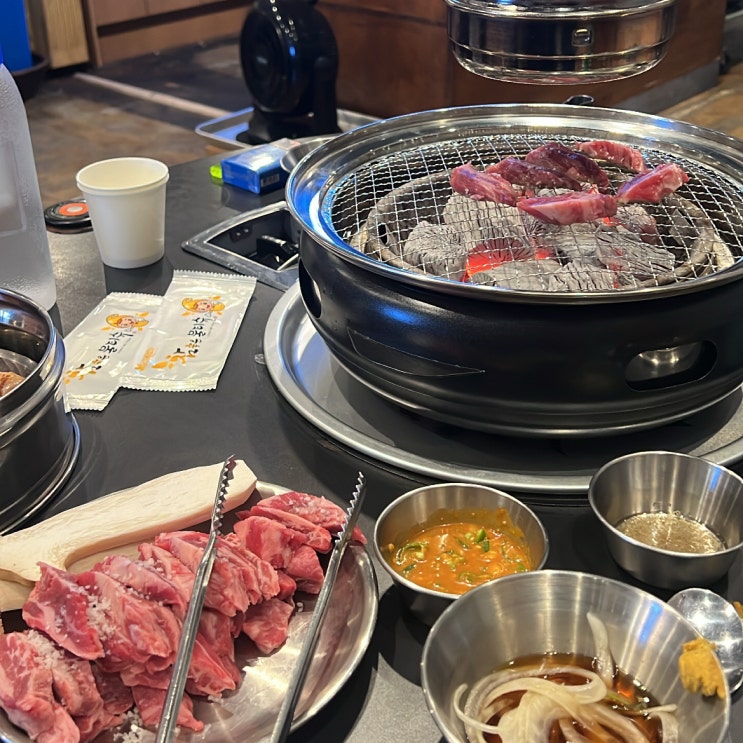 [대구다사맛집] 가성비 좋은 숯불화로 삼삼세트 맛집 "삼삼막창" 다사점 방문 후기!!