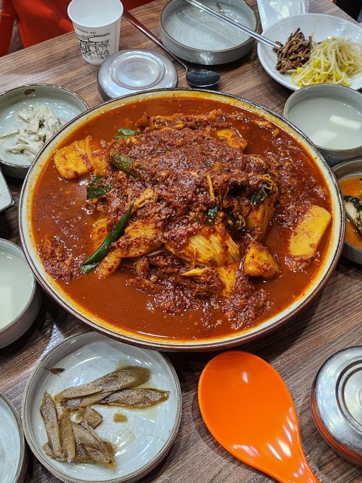  부산 기장 맛집 가오리 찜 향유정 속초이모네찜