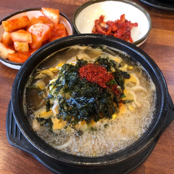 인천 24시 맛집 한방전주콩나물국밥 논현점 존맛 킹정