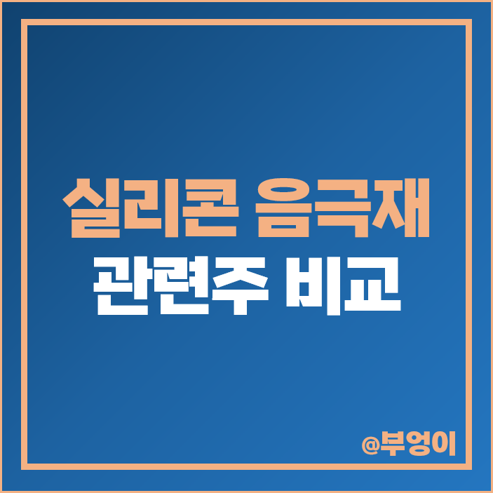 실리콘 음극재 관련주 2차전지 주식 대주전자재료 일진전기 주가 실리콘 음극재 관련주 2차전지 주식 대주전자재료 일진전기 주가
