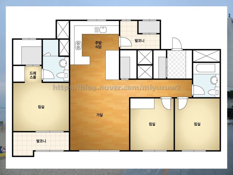 대연동 삼정그린코아 아파트 월세 25평형 임대 매물 소식