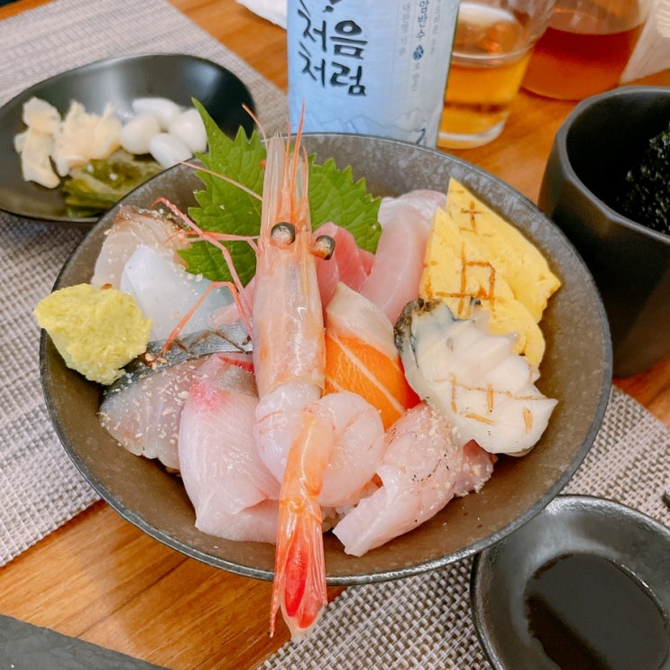 고퀄 사시미 가득한 광교 카이센동, 광교호수공원맛집'호일'