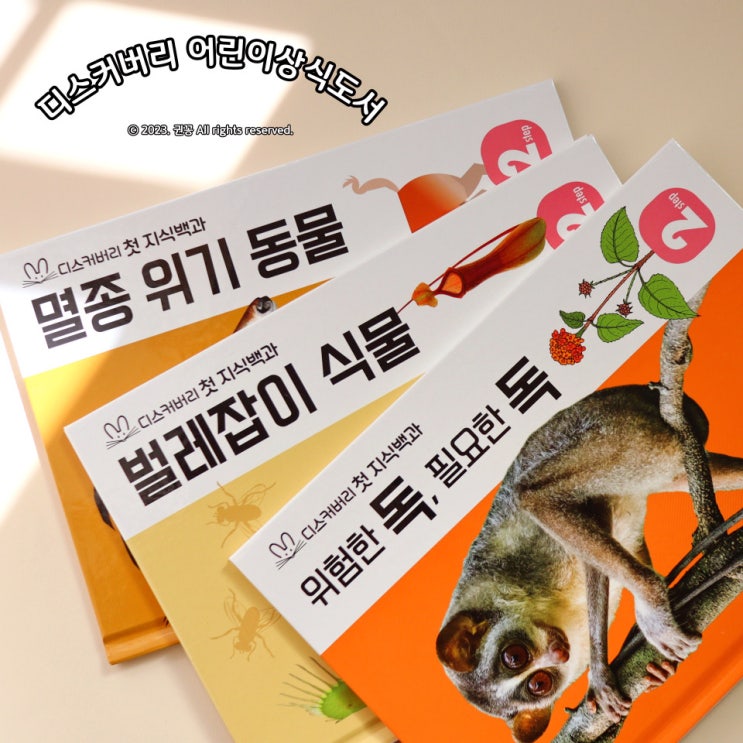  어린이상식도서 내셔널지오그래픽X블루래빗키즈 사고력 쑥쑥