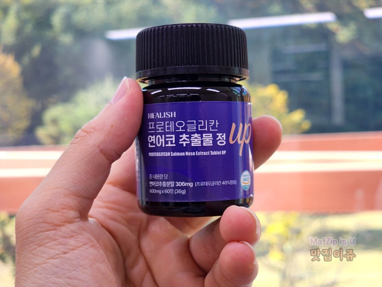  관절영양제 힐리쉬 프로테오글리칸 연어코 추출물 정 UP으로 부모님 선물