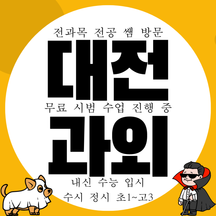 둔산동 영어과외 대전 과외구하기 어려우셨죠? 고등 중등 전문 선생님