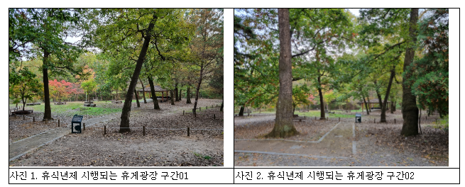 산림청 국립수목원, 휴게광장 일부 구간 휴식년제 시행 산림청 국립수목원, 휴게광장 일부 구간 휴식년제 시행