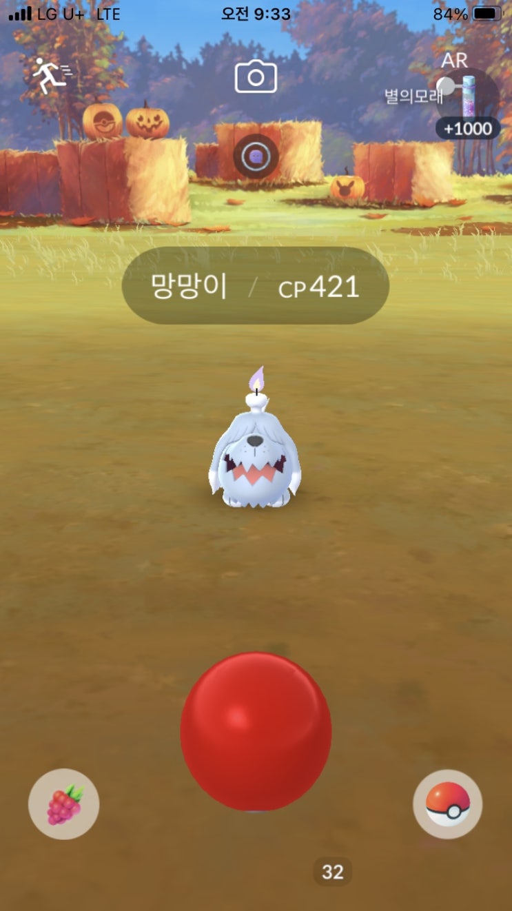  포켓몬고 망망이 도등!