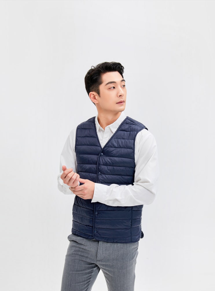  단체 경량 패딩 조끼 / 대구 서문시장 단체복 단체조끼 겨울조끼 신소재 발열조끼 작업복 유니폼 일상복 사무복 현장복 경량패딩 퀼팅패딩 워크웨어 근무복 이지웨어 회사조끼 정장조끼