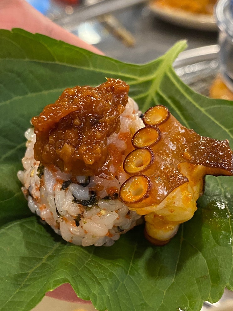  수영맛집 대박통  통문어 구이가 맛있는 곳