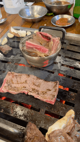  [서울 구디] 한판참숯소갈비 구로디지털점 / 가성비 좋은 소갈비 맛집 / 시프트2 골뱅이 무침 계란말이