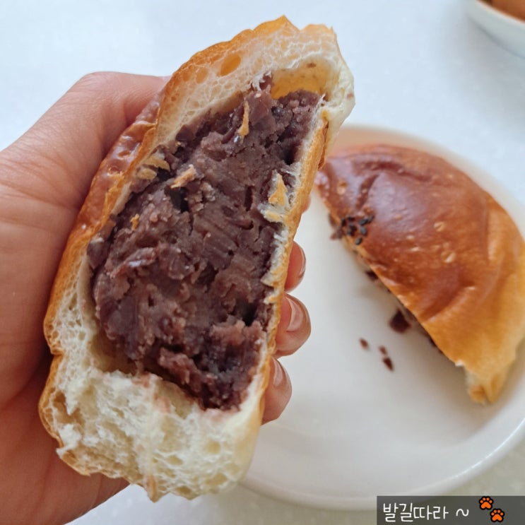  일산) 달지 않고 맛난 통팥이 듬뿍 '설문단팥빵' - 선물용으로 굿