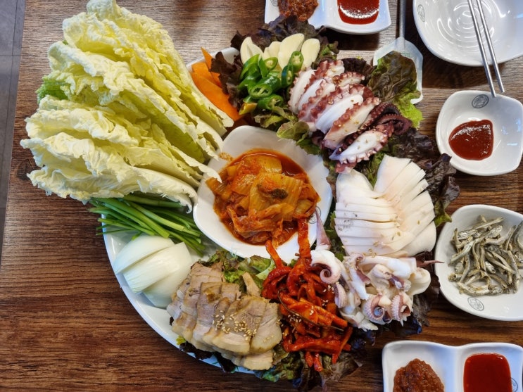  서울 대방동 맛집 보라매역 남도술상 문어갑오징어삼합