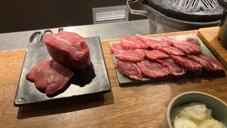  내돈내산! 양고기 코스요리가 너무 맛있는 야스노야지로를 소개합니다!