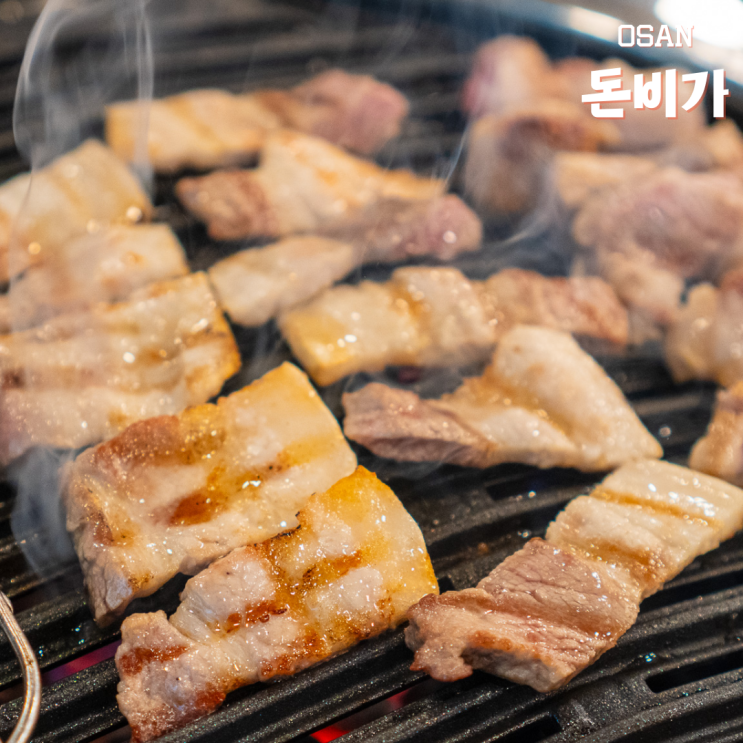  오산 고기 맛집 프리미엄 숙성 한돈 돈비가 가브리살,생갈비 후기