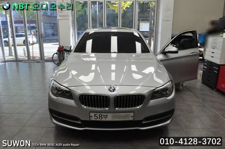  서울BMW F10 소리먹통 NBT오디오 출력불량 메인보드 고장수리 - 수원테크(수입차오디오AV모니터 앰프 튜너 수리전문)