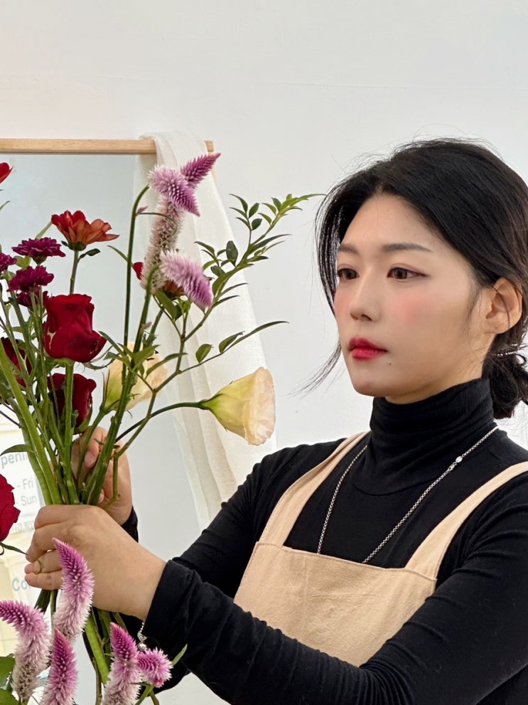  광교꽃집 ‘딤플스플라워’ 핸드타이드 클래스 후기