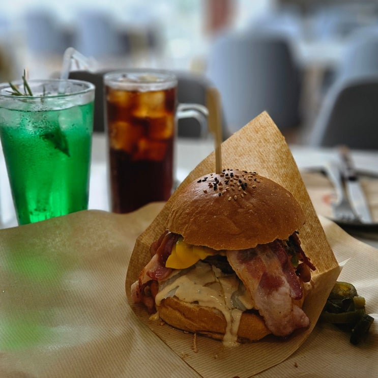  강릉 맛집 카페오션스강릉버거 맥주와 수제버거