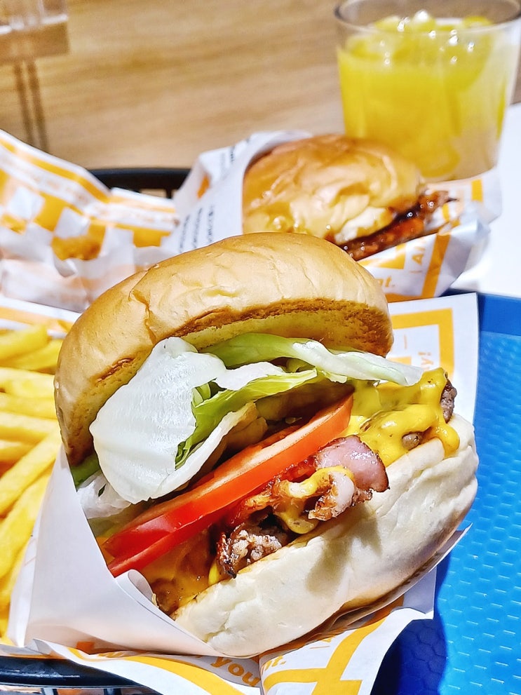  대구 햄버거 맛집 신세계백화점 수제버거 버거스올마이티