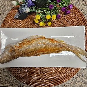후라이팬 반건조 민어조기 굽는법 생선요리 굽기