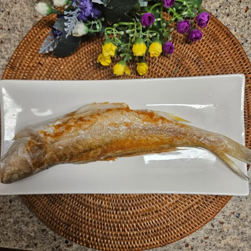 후라이팬 반건조 민어조기 굽는법 생선요리 굽기