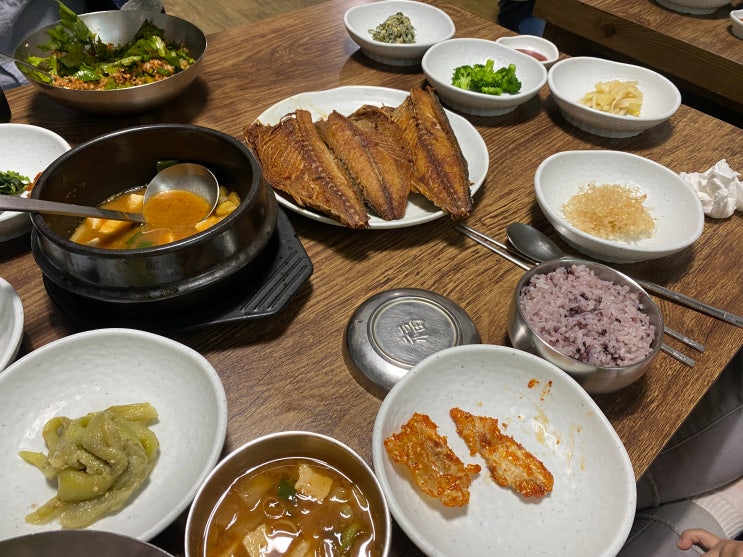  산청식당 VJ특공대 안동고등어 맛집 주차