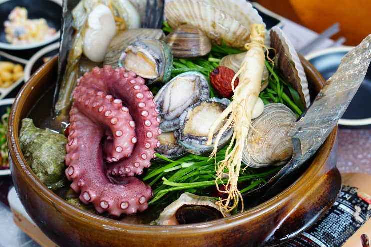  안중 맛집 부모님 모시고 고향의집 안중 송담 맛집 해신탕 전문점