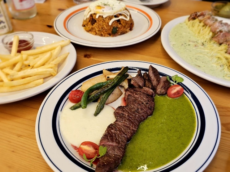  앞산 파스타 맛집 블루웨이브 바질소스 맛있는 레스토랑