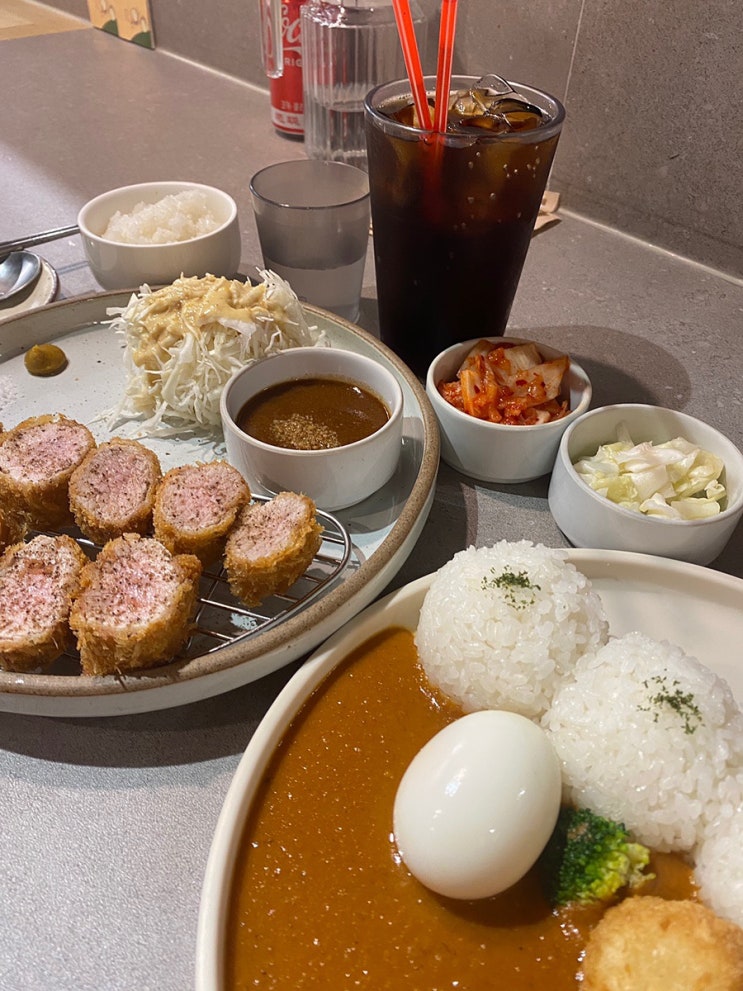  광안리 밀락더마켓 가볼만한 곳 료코 카레와 돈까스 맛집