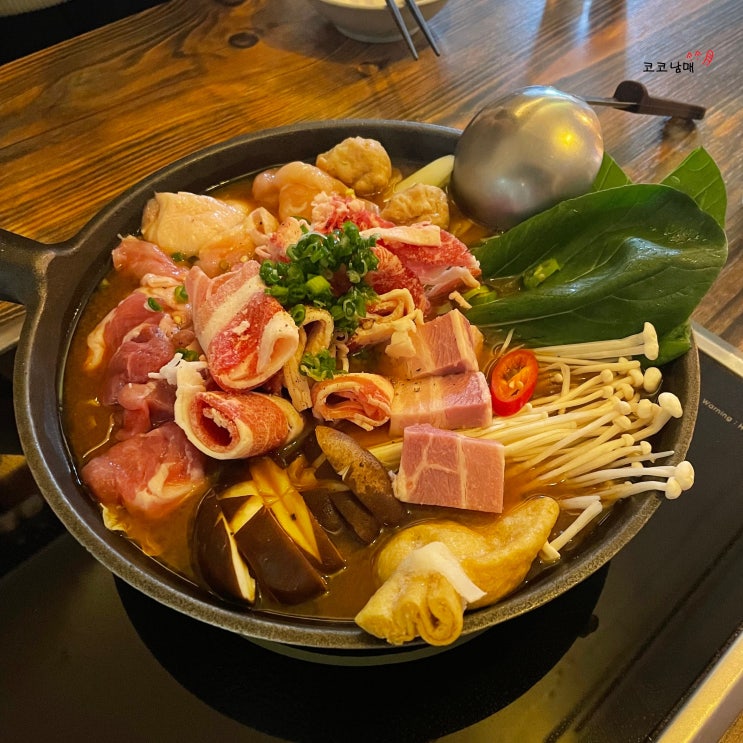  나베공방 / 홍대맛집 합정맛집 / 나베가 맛있었던, 친절한 직원분 / 이자카야