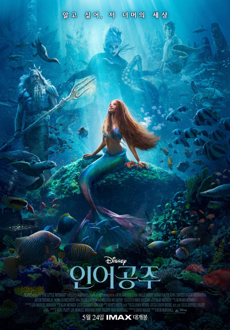  인어공주(2023) - 갑론을박(甲論乙駁)으로 얼룩진 디즈니 리메이크