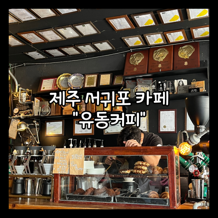  [제주] 서귀포 이중섭거리 카페 "유동커피" 내돈내산