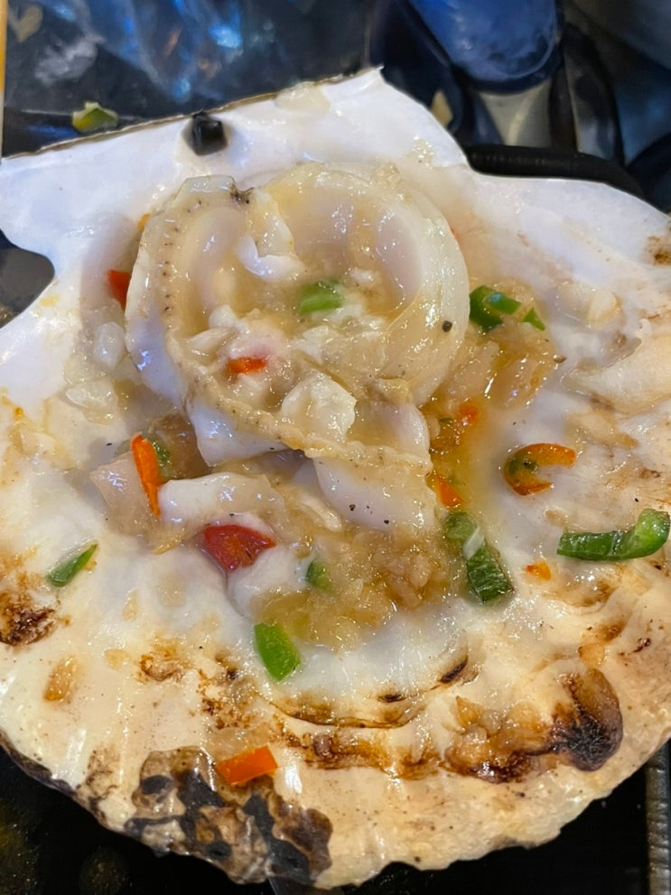  울산 일산해수욕장 조개구이 맛집 일산조개구이!