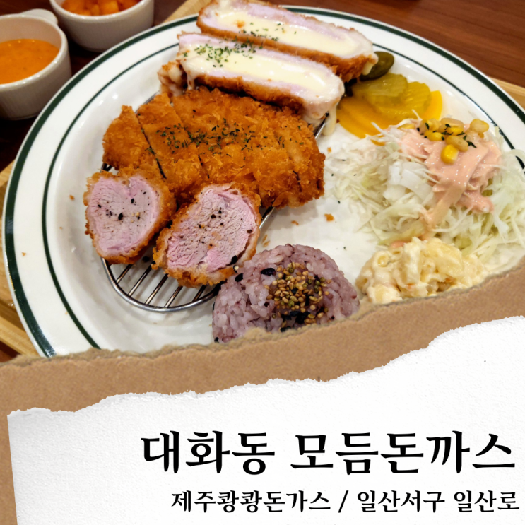 제주 쾅쾅돈가스 일산대화점; 대화동 맛집 일산돈까스/ 대화동 혼밥