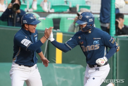 '<b>김성욱</b> 결승 <b>투런포</b>' NC, 먼저 웃었다…SSG 4-3 제압