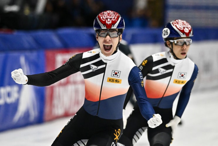23-24시즌 <b>쇼트트랙 월드컵</b> 1차 황대헌 <b>박지원</b> 우승소감... 