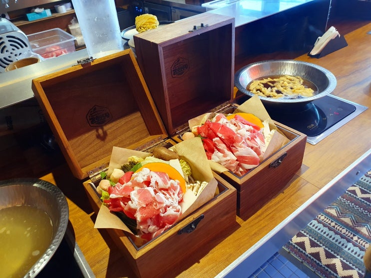  성수 혼밥 1인 샤브샤브 강호연파 푸짐해