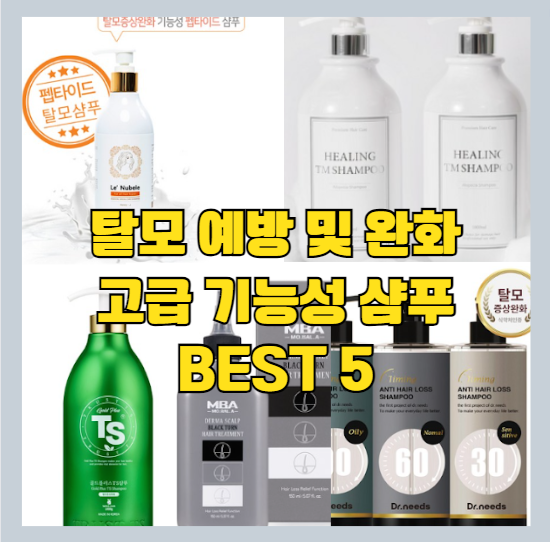  2023 탈모 샴푸 추천 순위 1위부터 5위 까지 - 탈모의 원인과 치료 | 샴푸 사용 방법 포함