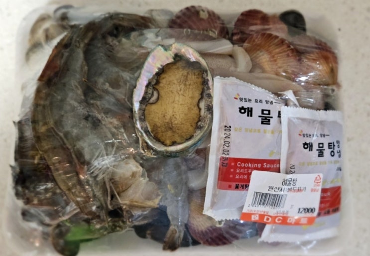  마트 해물탕, 청담푸드 소스