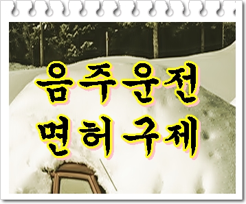  굴삭기 음주운전 면허취소 행정심판을 통해 구제를 받아야