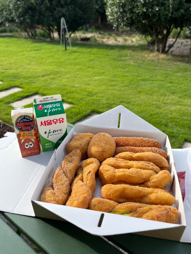  제주 가을여행 넷째날 서귀포 꽈배기 맛집 백한철꽈배기 오픈런, 만원세트 후기